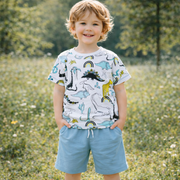 Kids’ Cotton Dinosaur T-Shirt | 3–4Y