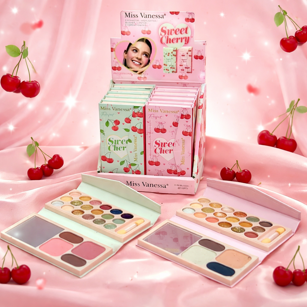 Miss Vanessa Cosmetics Palette Sweet Cherry