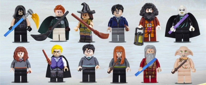 Hurry Potter Character Building Figures - 12 Pcs - 3+