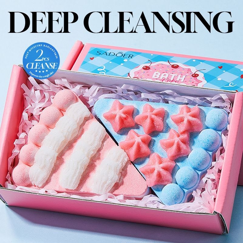 Cake Bath Bombs Gift Set