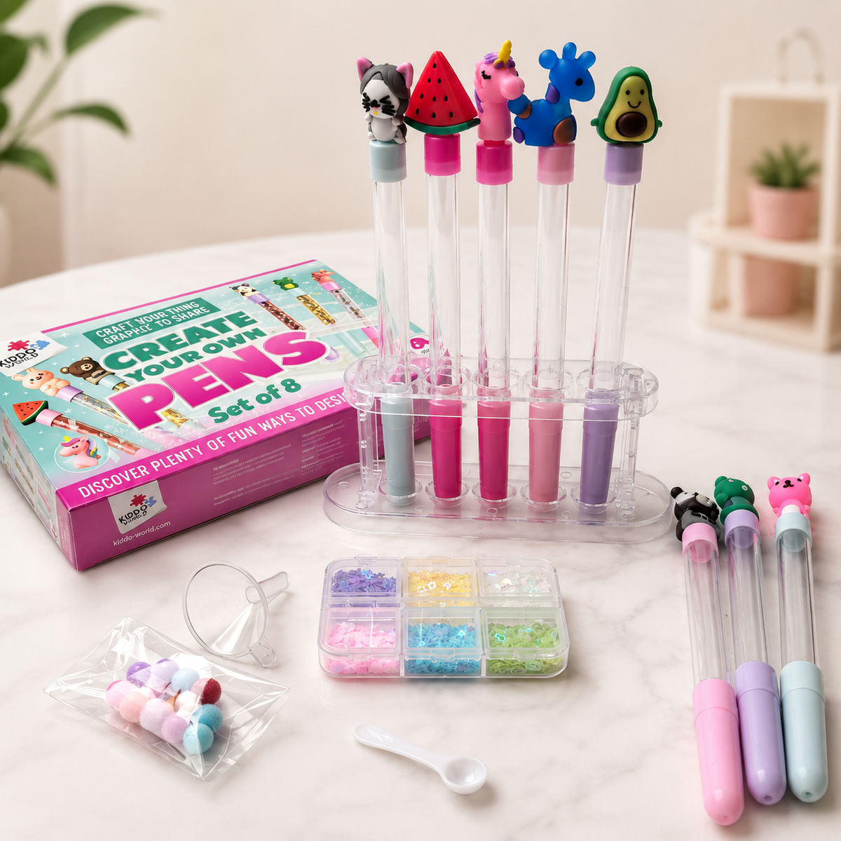 DIY Pen Creator Studio - Creative Pen Making Kit - 6+