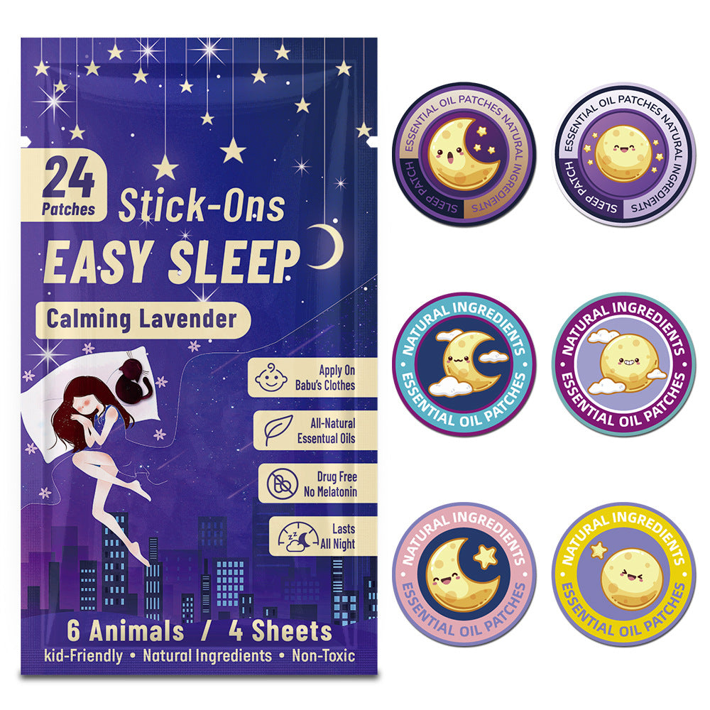 Sleep Support Patches Calming Lavender 24 Pcs