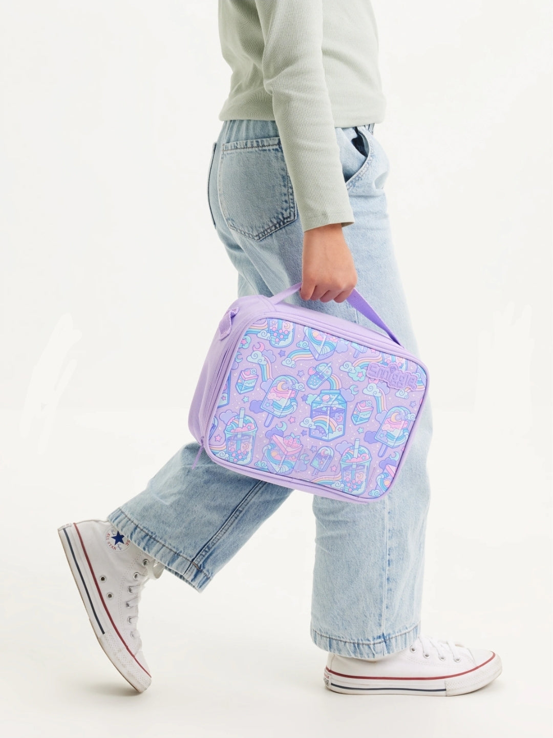 Smiggle Lunch Bag Sweet Rainbow 25x19x8cm