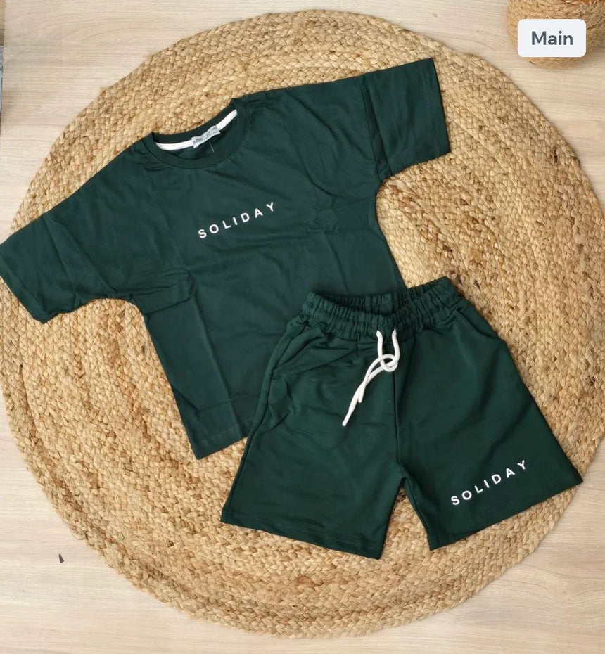 Kids’ Soliday Cotton Summer Set / 4–5Y