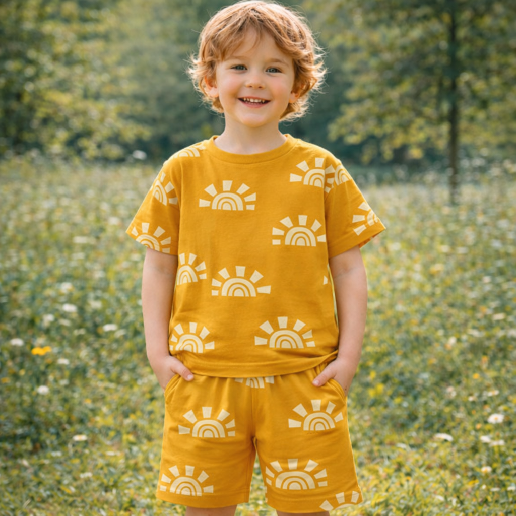 Boys’ Cotton Sun Outfit / 5–10Y