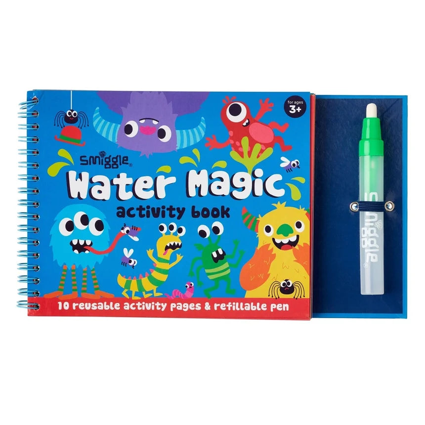 Smiggle Water Magic Activity Book 10 Pages