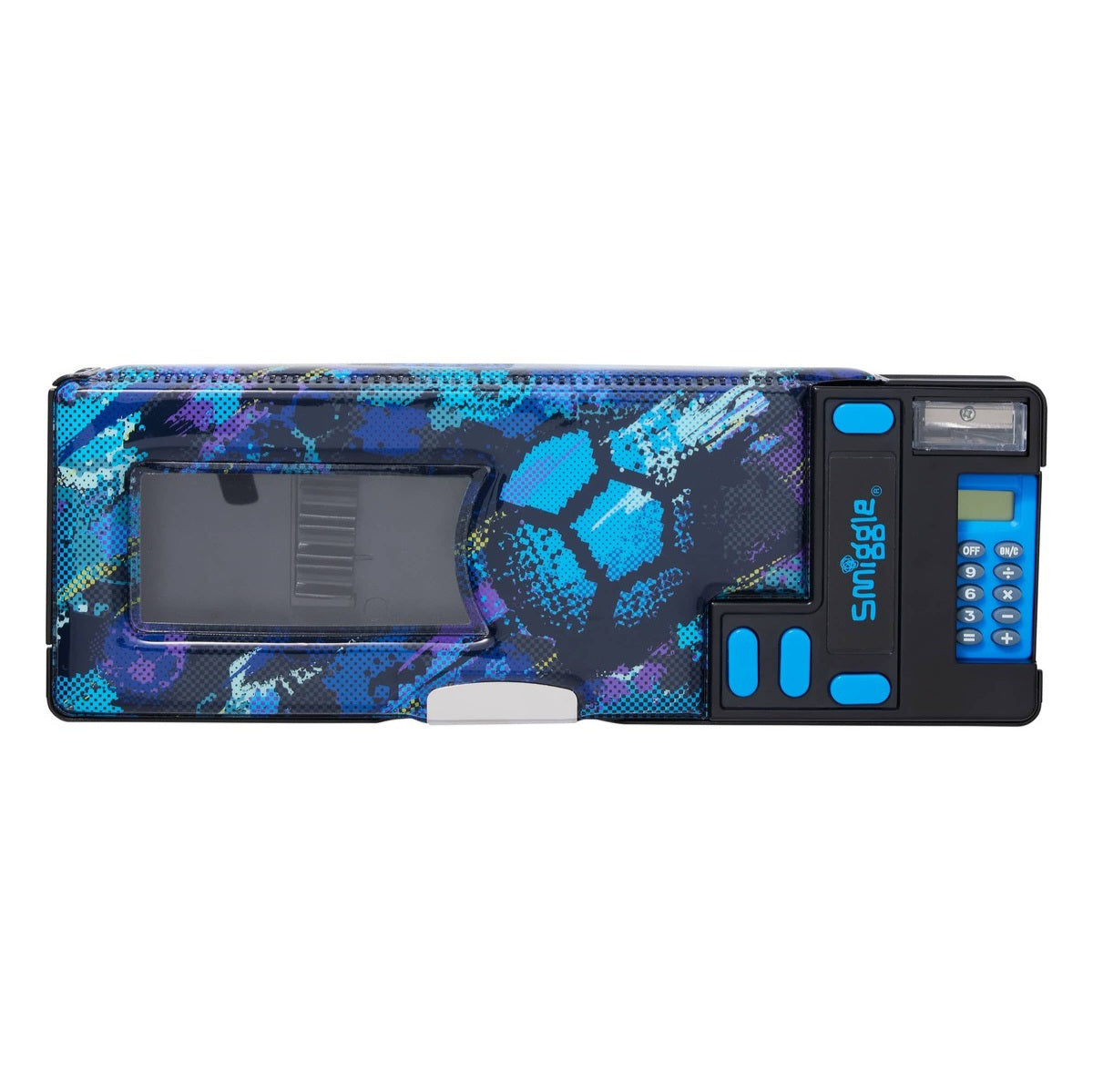 Smiggle Pop Out Pencil Case Blue Football