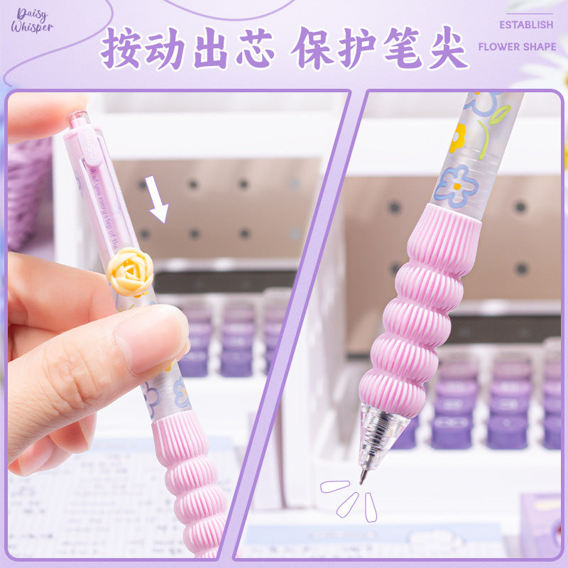 Jouka Joue Flower Press Pen Pack of 5 0.5 mm