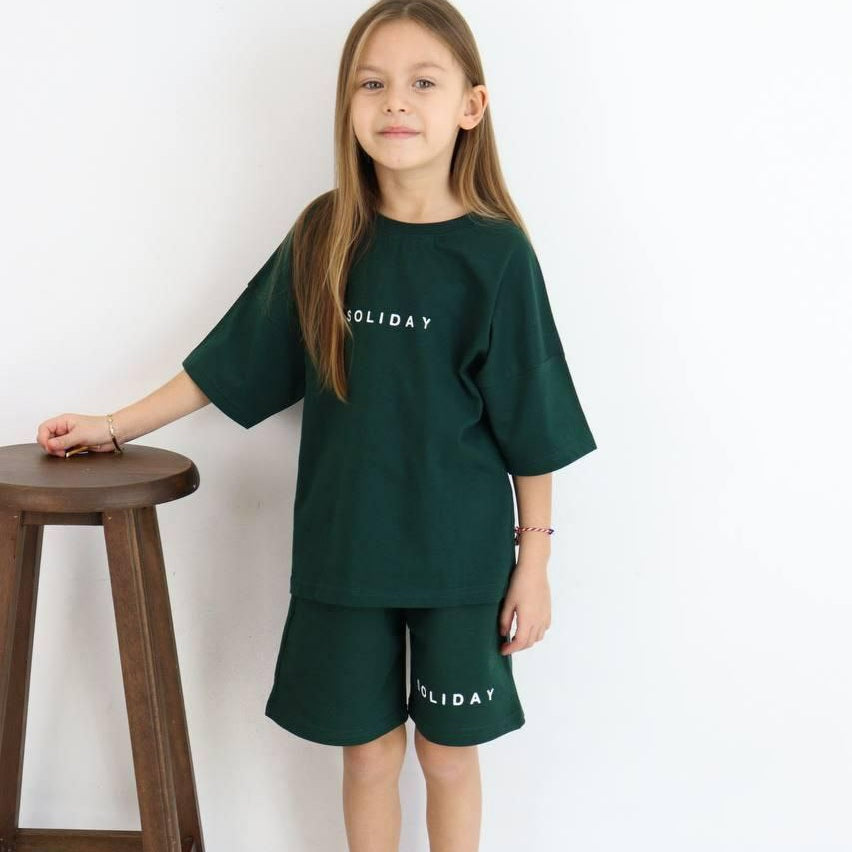Kids’ Soliday Cotton Summer Set / 4–5Y