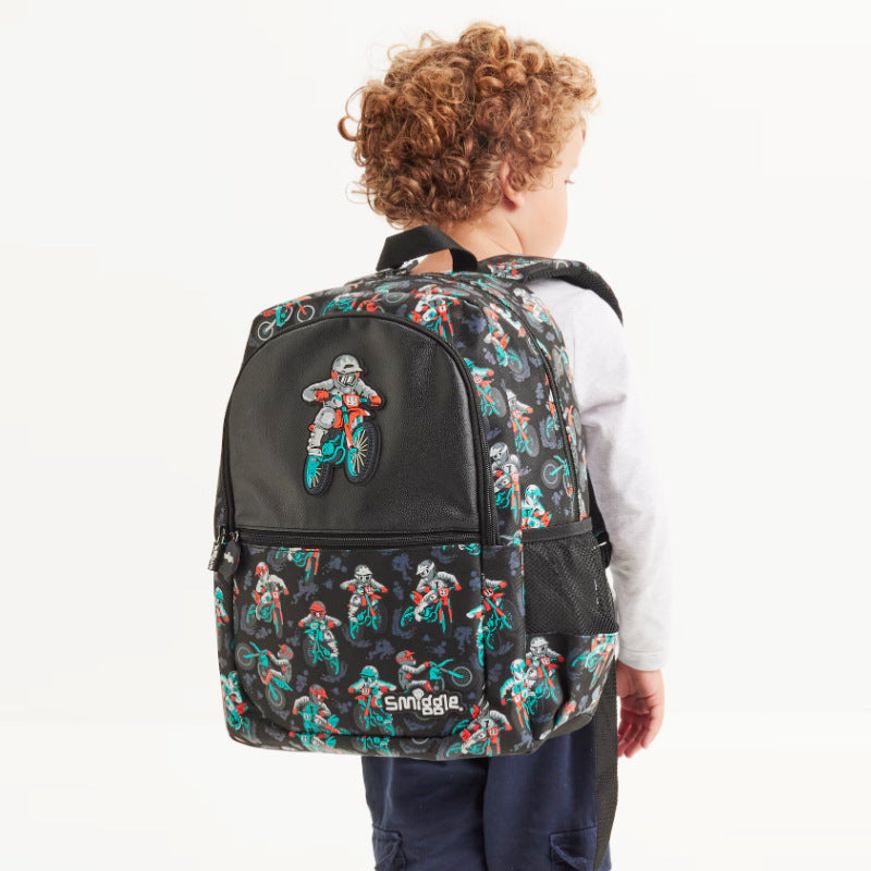Smiggle Backpack Motorcycle | (G1-G3) | 42cm