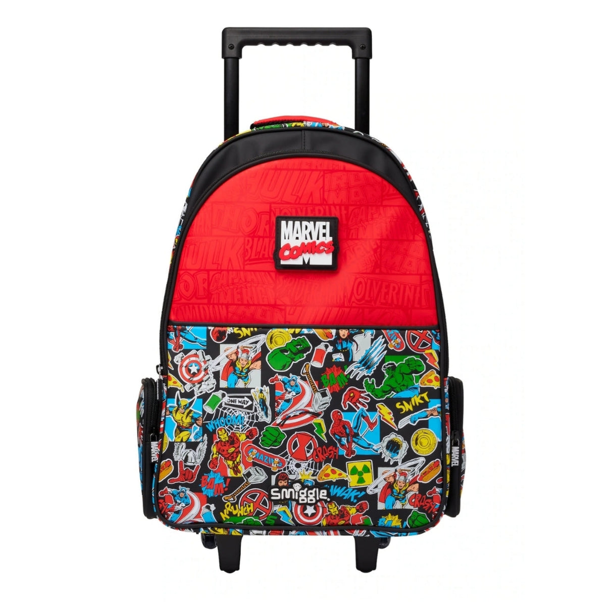 Smiggle Backpack | Light Up Wheels | Marvel Comics