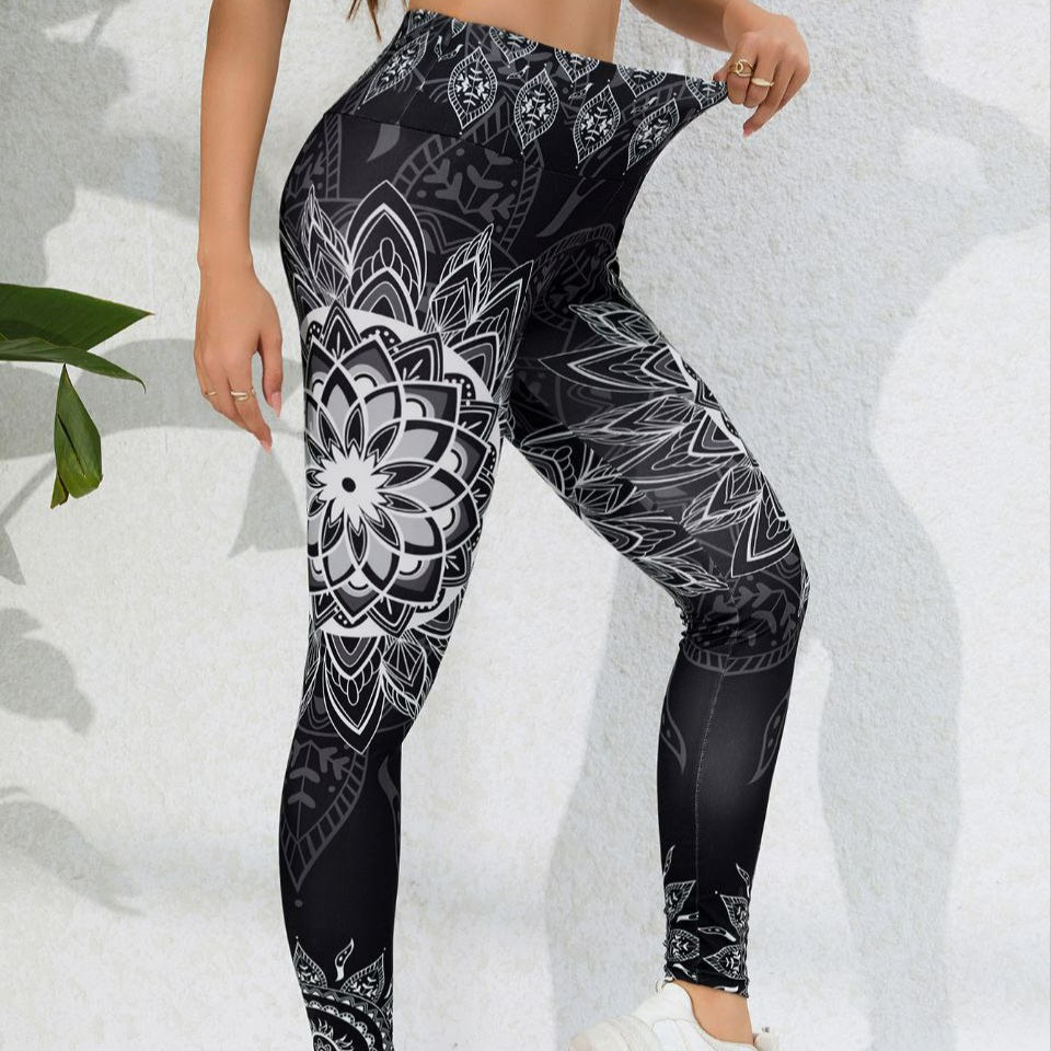 Women's Mandala Print Leggings | S–L