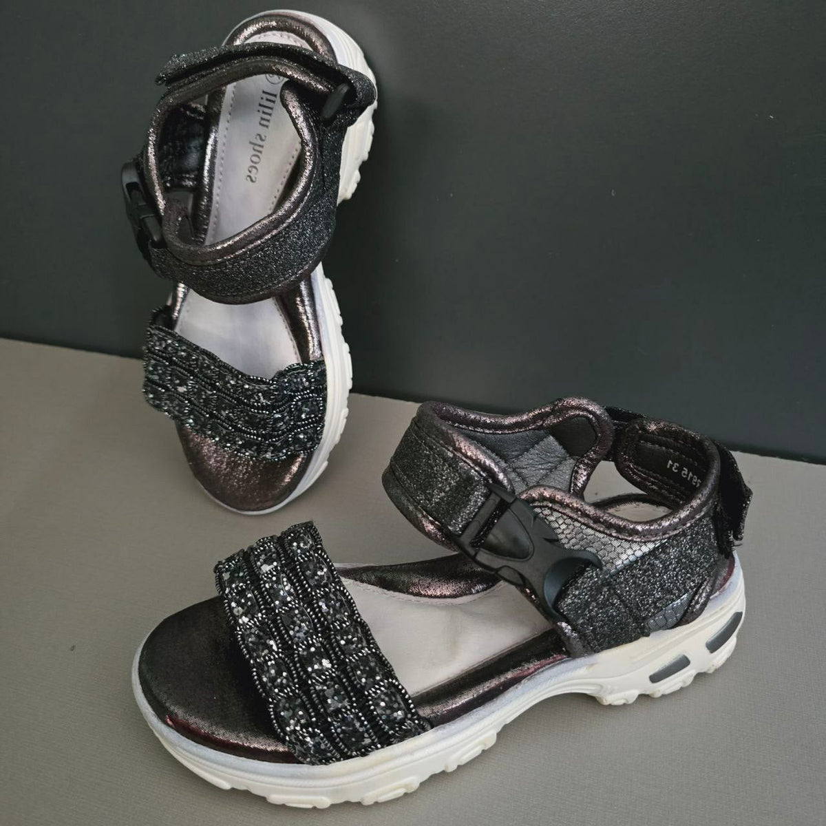 Sandals For Girls Leather Insole With Arch Size 31