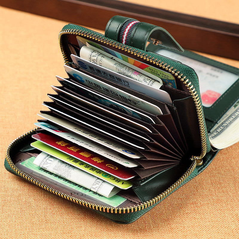 Jouka Joue Real Leather Wallet Black Purse
