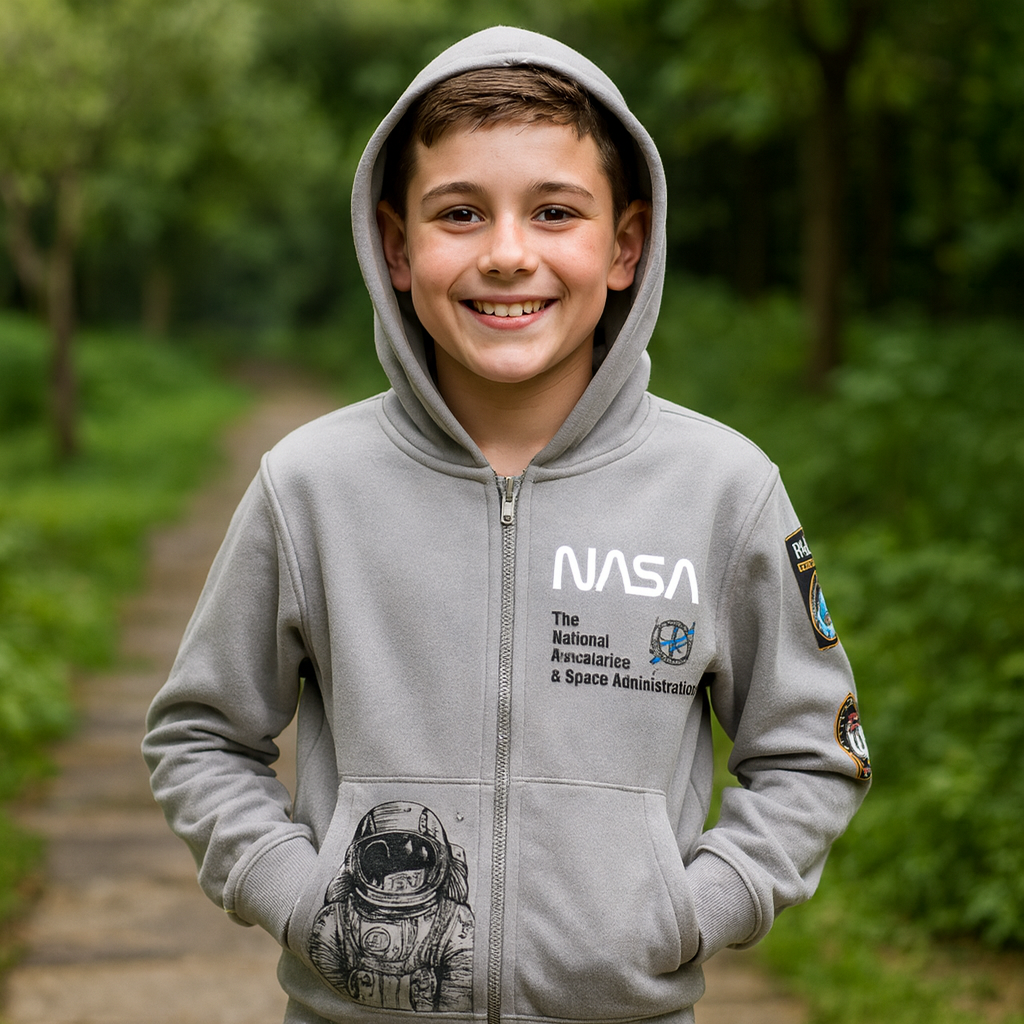 NASA Light Fleece Jacket | 5–14Y