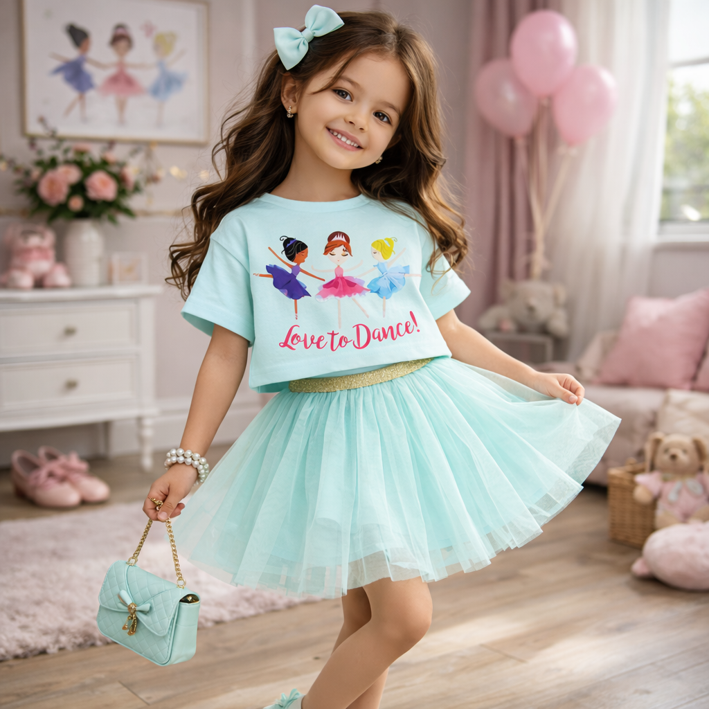Girls’ Dance Outfit / 2–7Y
