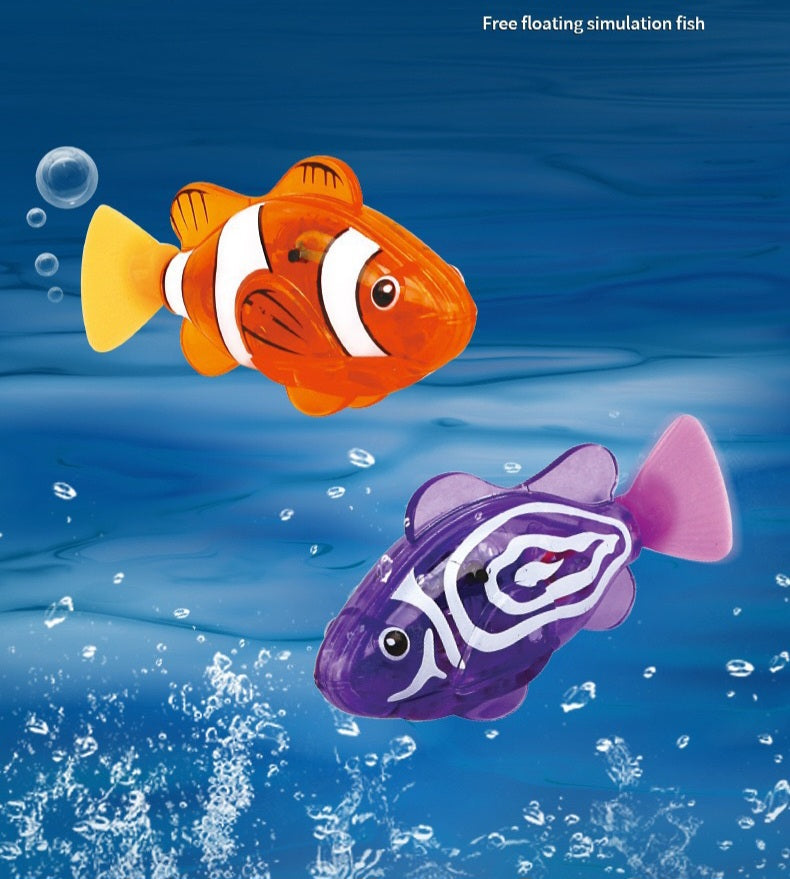Robotic Fish - Interactive Swimming Fish Pet | (+2 Batteries) | 3+