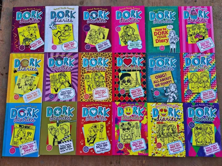 Dork Diaries - 18 Books Set - Soft Cover - 9+