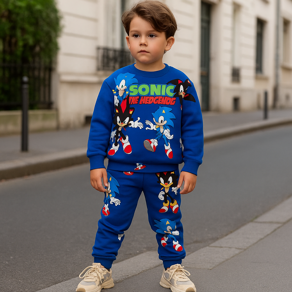 Kids’ Sonic Warm Fleece Outfit / 3–10Y