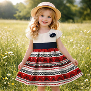 Girls’ Long Dress | 3Y, 7Y & 8Y