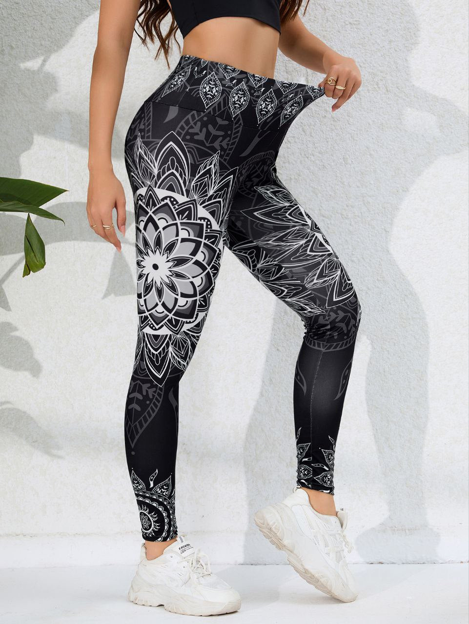 Women's Mandala Print Leggings | S–L