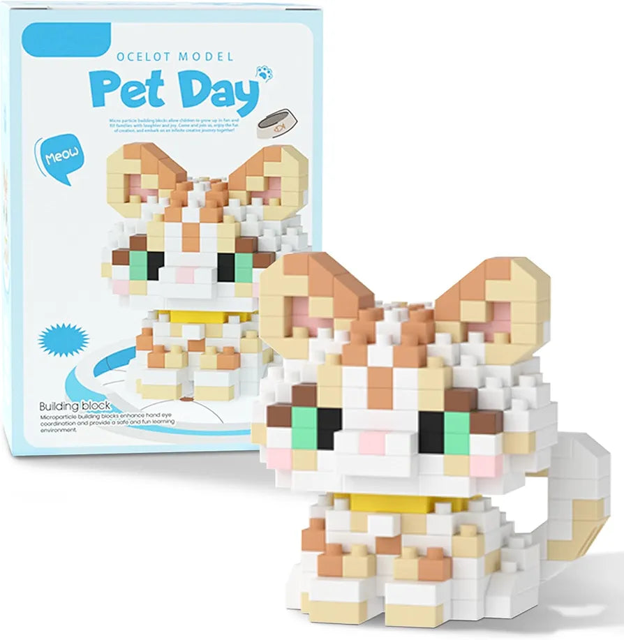 MEKANSM Mini Dog Collection - 18-Piece Building Block Collection - 8+