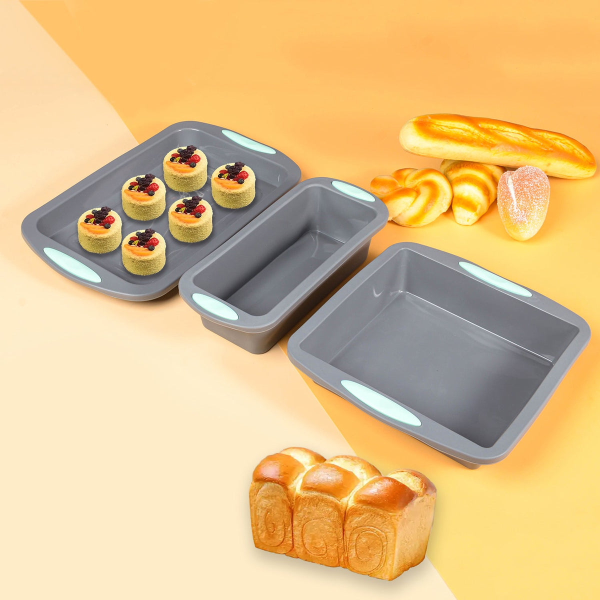 Jouka Joue Heat Resistant Silicone Bakeware Nonstick Mold