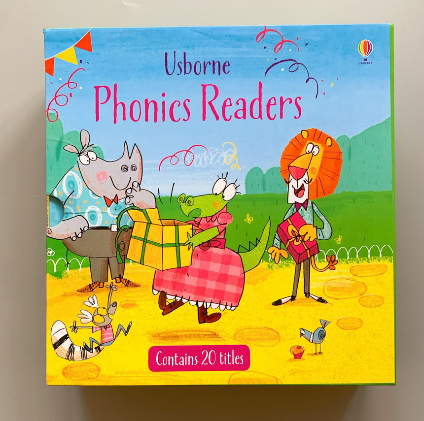 Usborne Phonics Readers 20 Books | Soft Cover | 2+