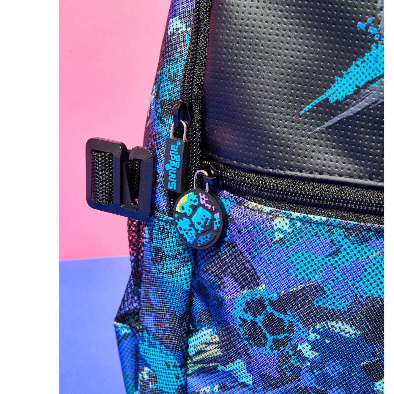 Smiggle Backpack - Blue Football | (G1-G3) | 42cm