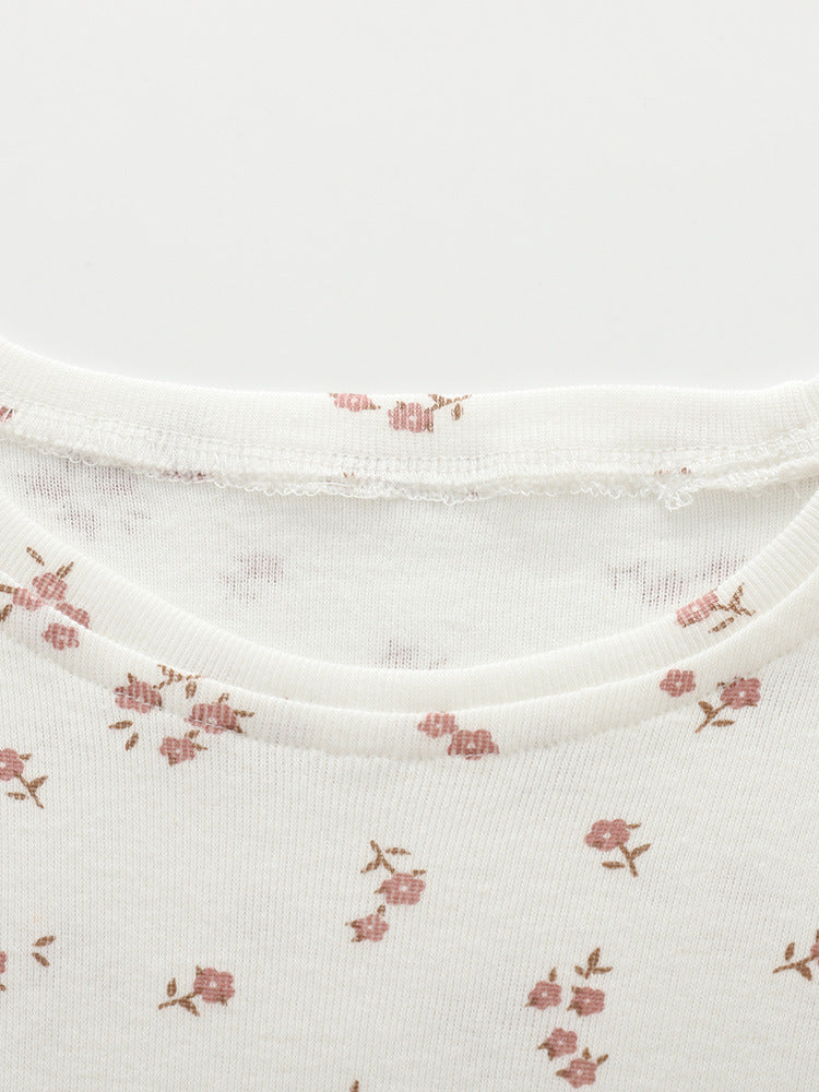 Girls’ Rabbit-Print Summer Dress 3–12Y