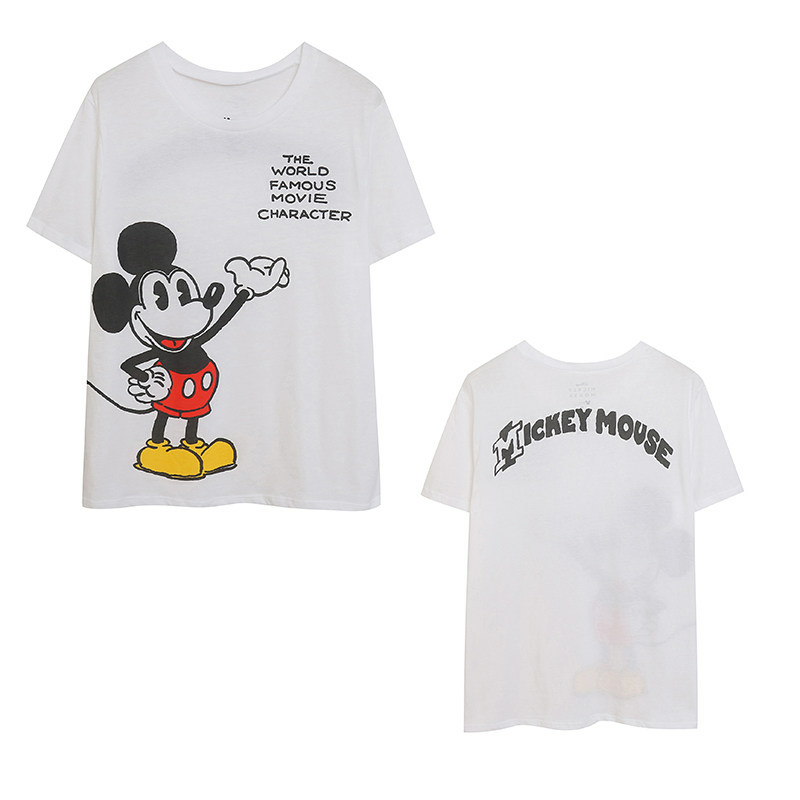 Disney Mickey Mouse T-Shirt For Women Size XS-S