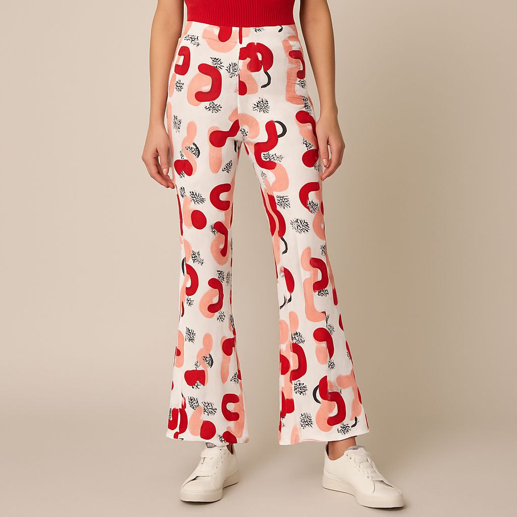 Desigual Wide Leg Pants For Women Size S