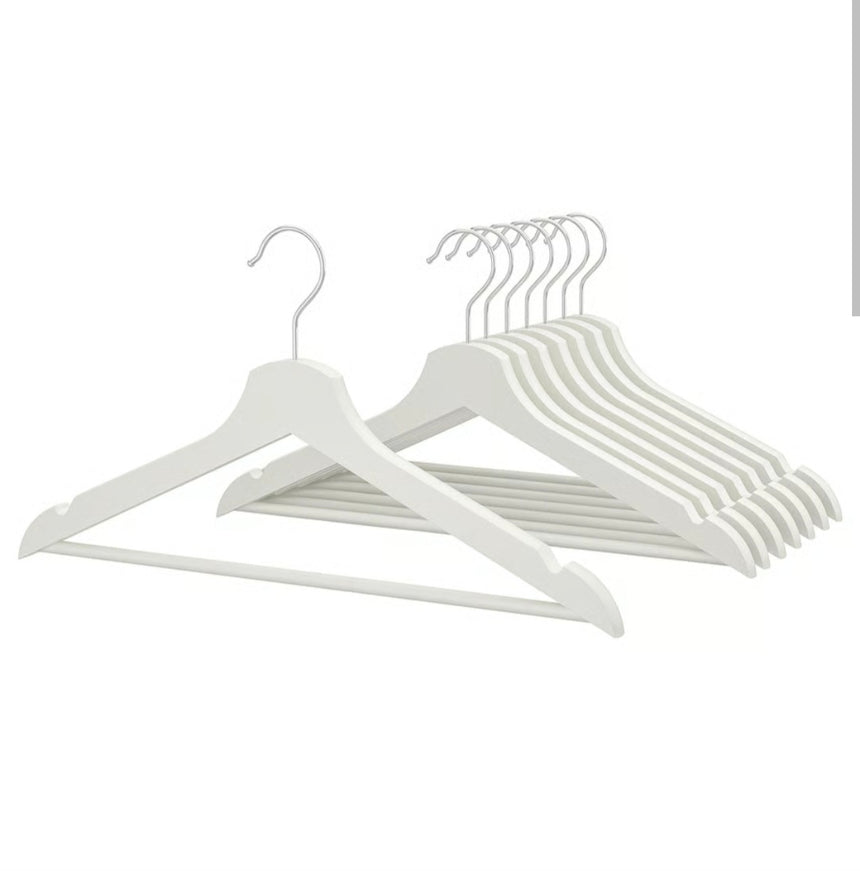 IKEA Hanger, natural (Set of 8)