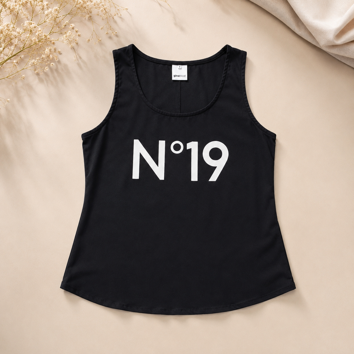 Black Tank Top for Women Brand Ginatricot | Size M