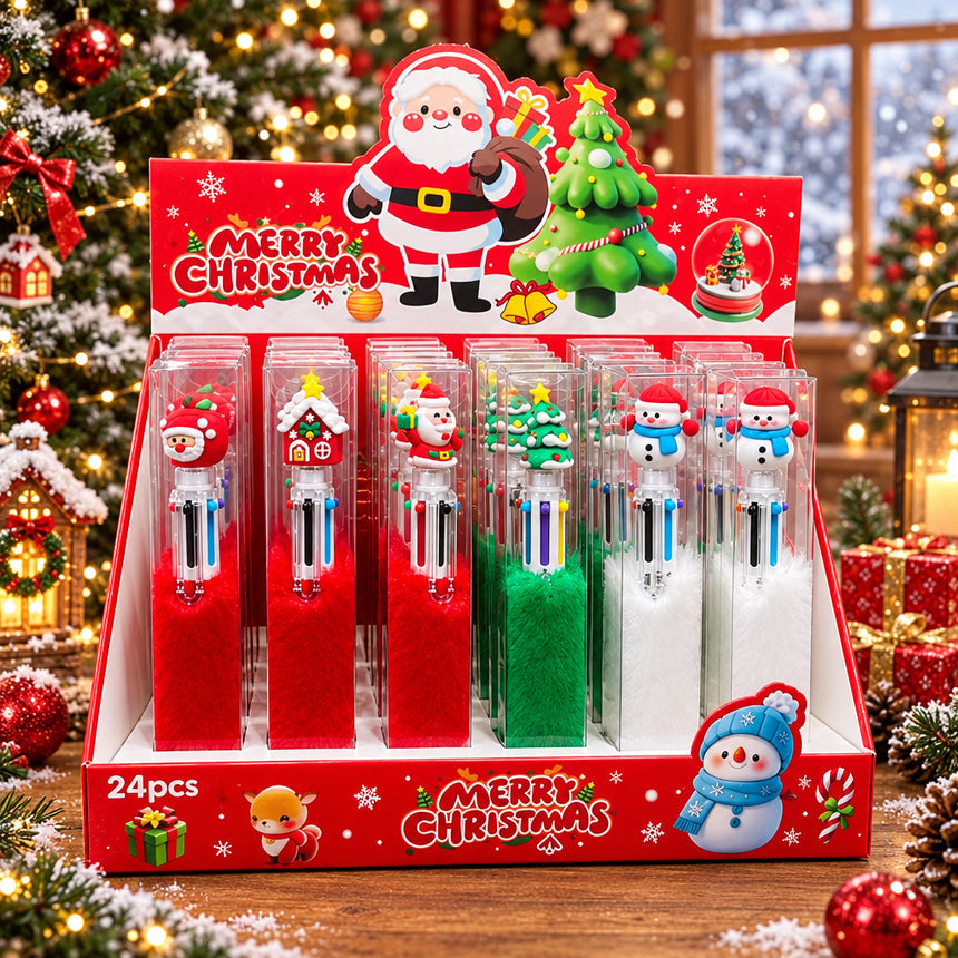 Christmas Fur Pen