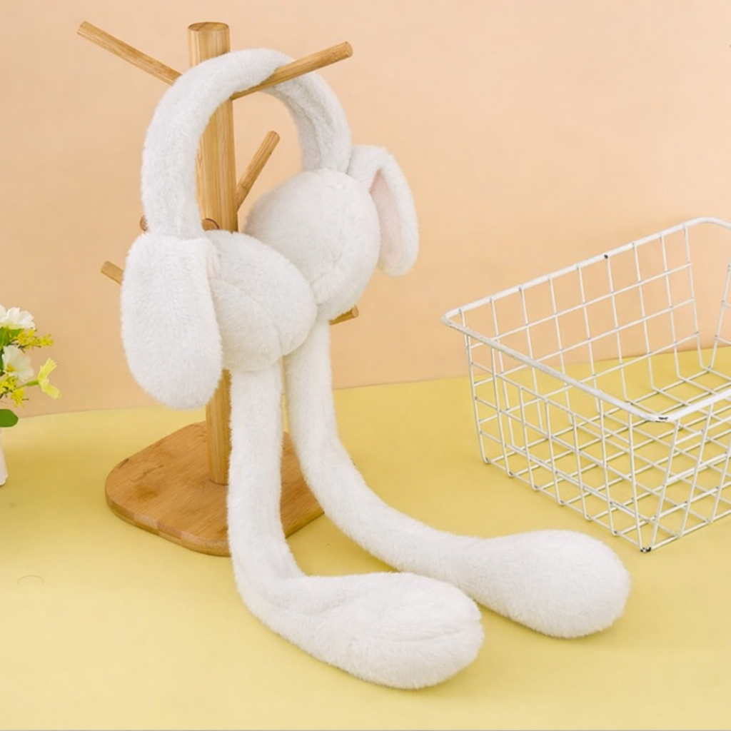 Cute Plush Bunny Ear Muffs
