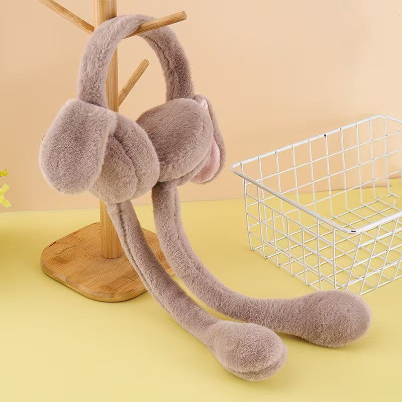 Cute Plush Bunny Ear Muffs