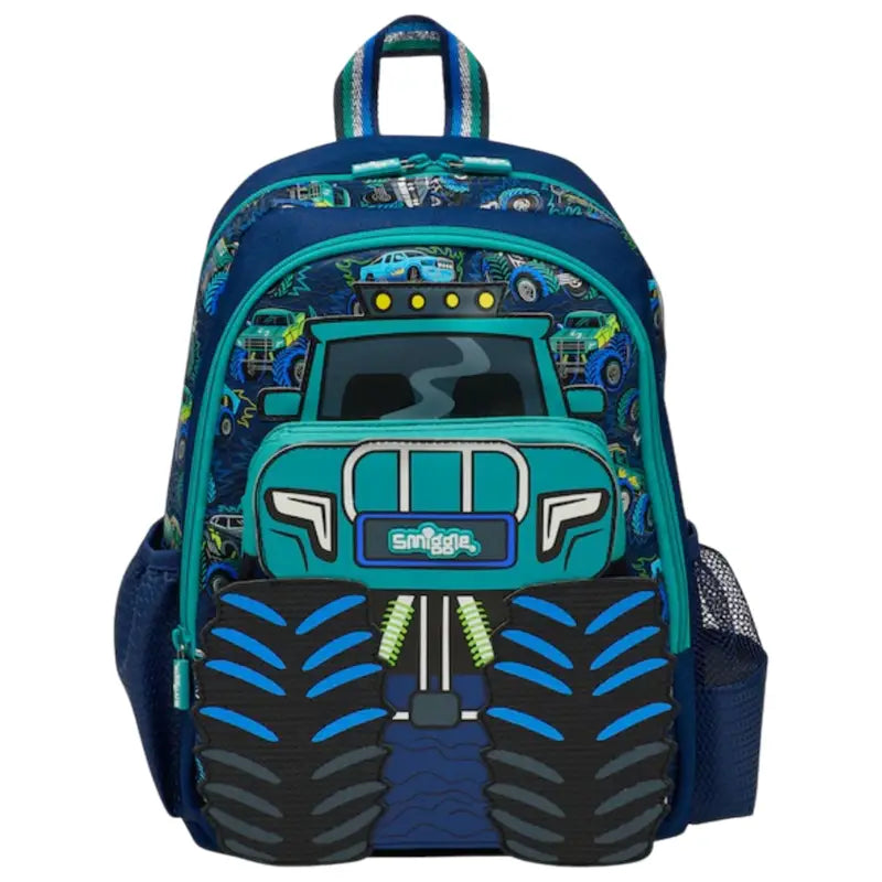 Smiggle Monster Truck Backpack | ( KG1-KG3) | 38cm
