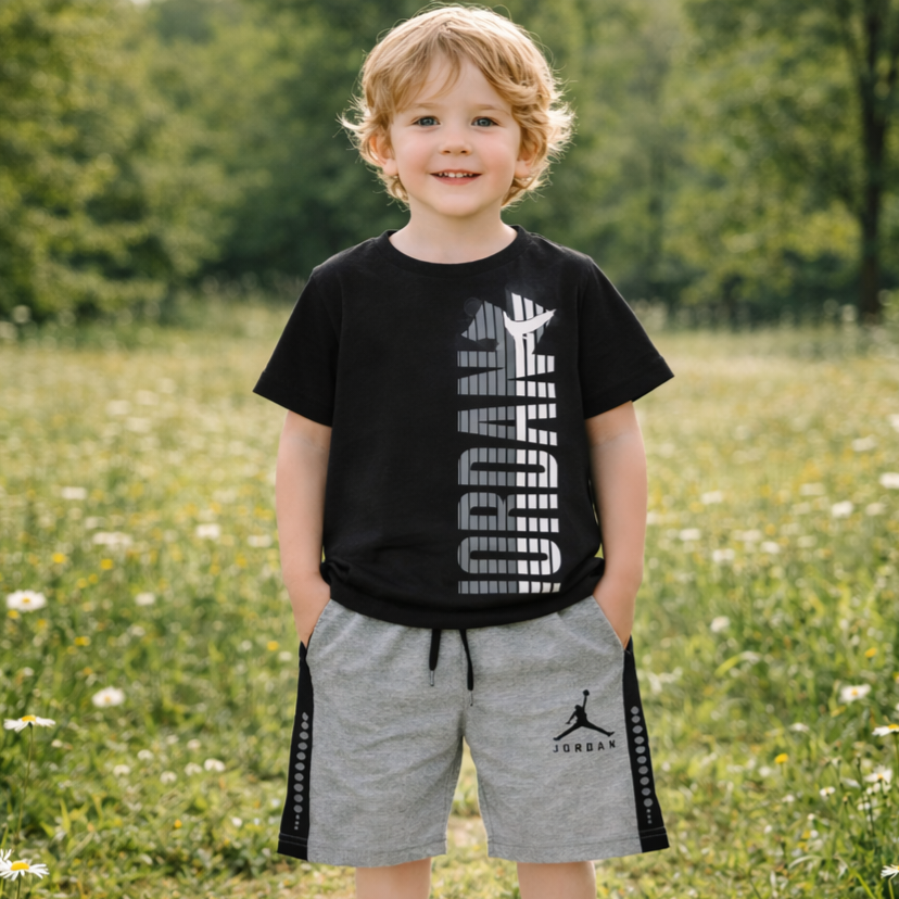 Boys’ Jordan Cotton Summer Set / 6Y