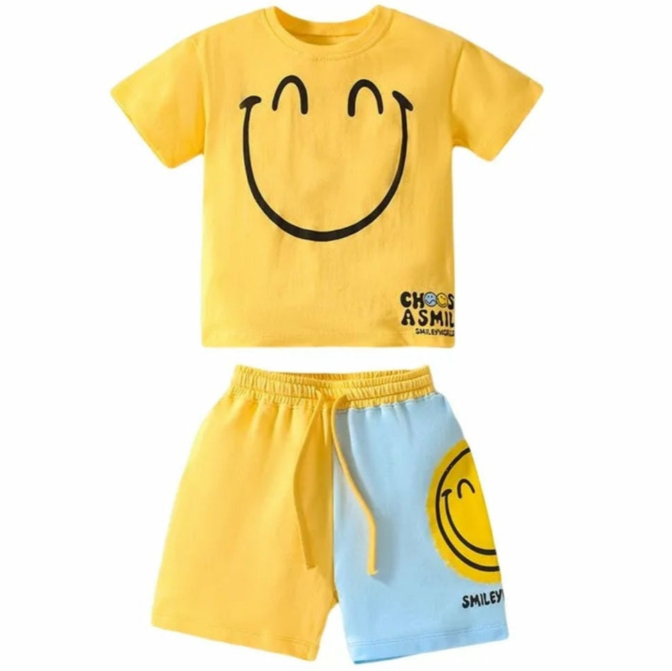 Boys’ Cotton Smile Summer Set / 5–6Y