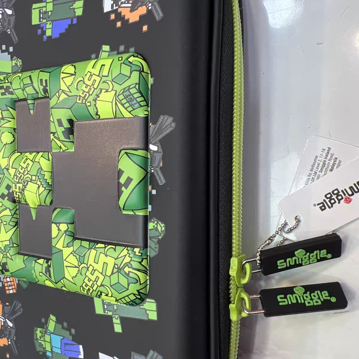 Smiggle Hardtop Minecraft Pencil Case 8.5 Inch