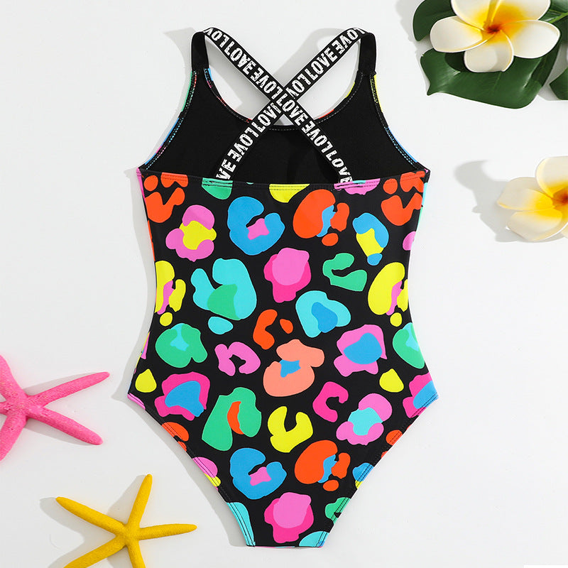 Jouka Joue Swimwear For Girls 1 Piece Colorful Design - Size 8-12y