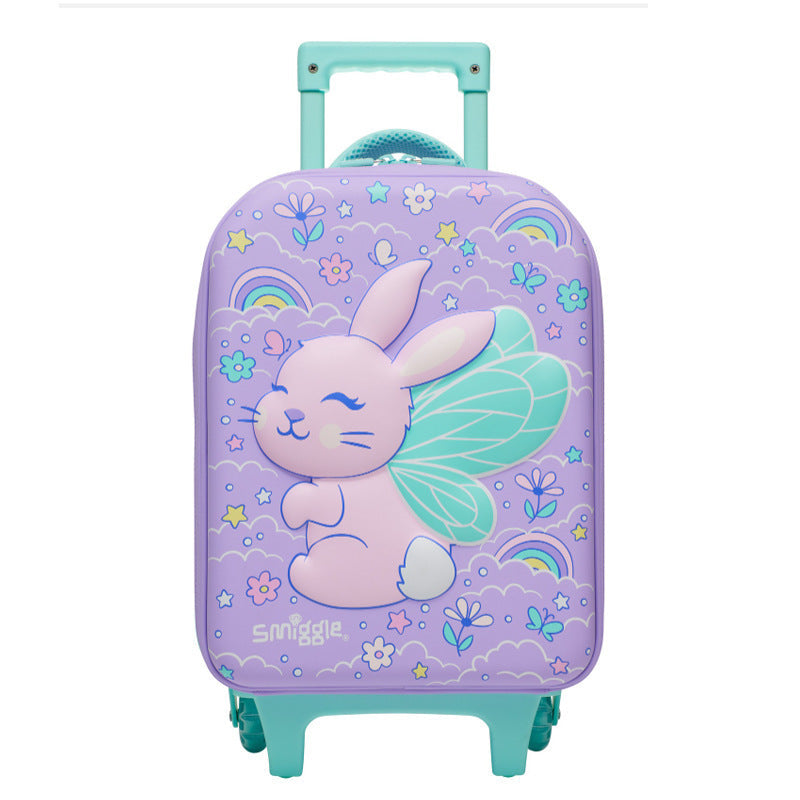 Smiggle Trolley Bag | Hardtop | Rabbit | 45cm