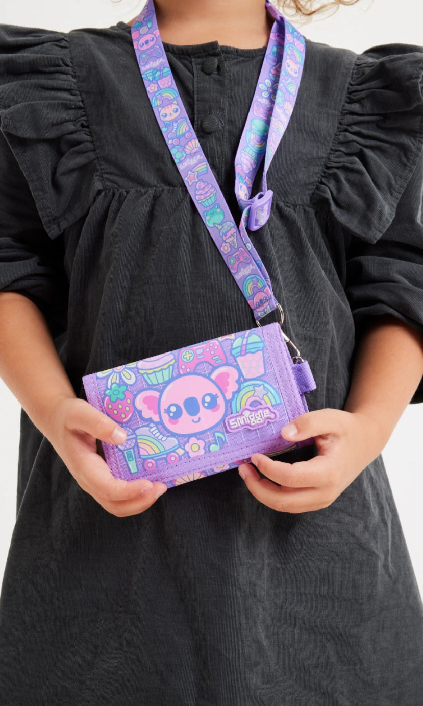 Smiggle Wallet Lanyard | Cartoon Koala