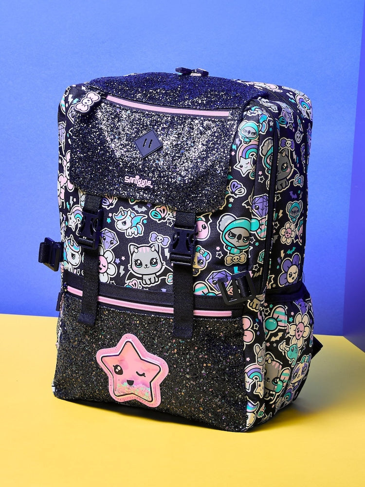 Smiggle Backpack Star Flower 45cm