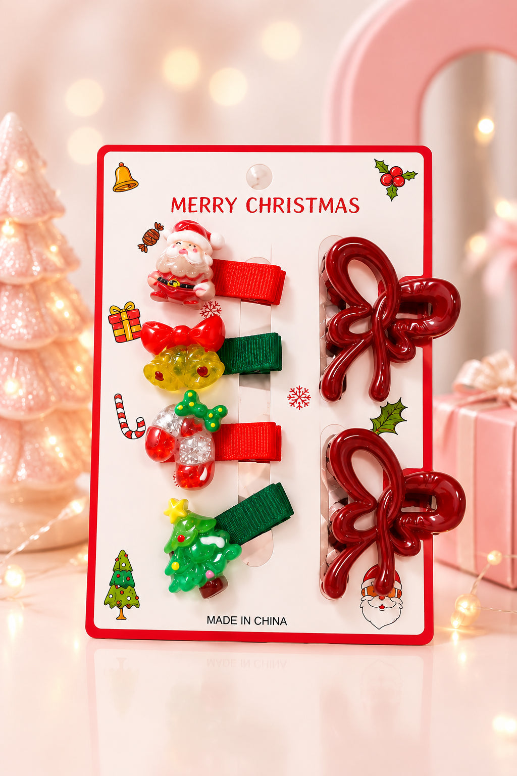 Christmas Hair Accessories Set