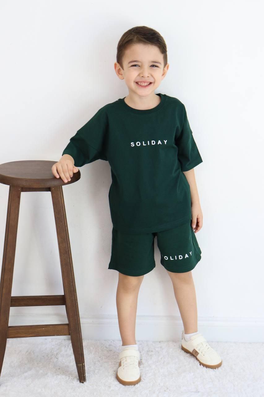 Kids’ Soliday Cotton Summer Set / 4–5Y