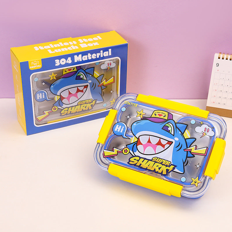 Stainless Steel Cartoon Design Lunch Box