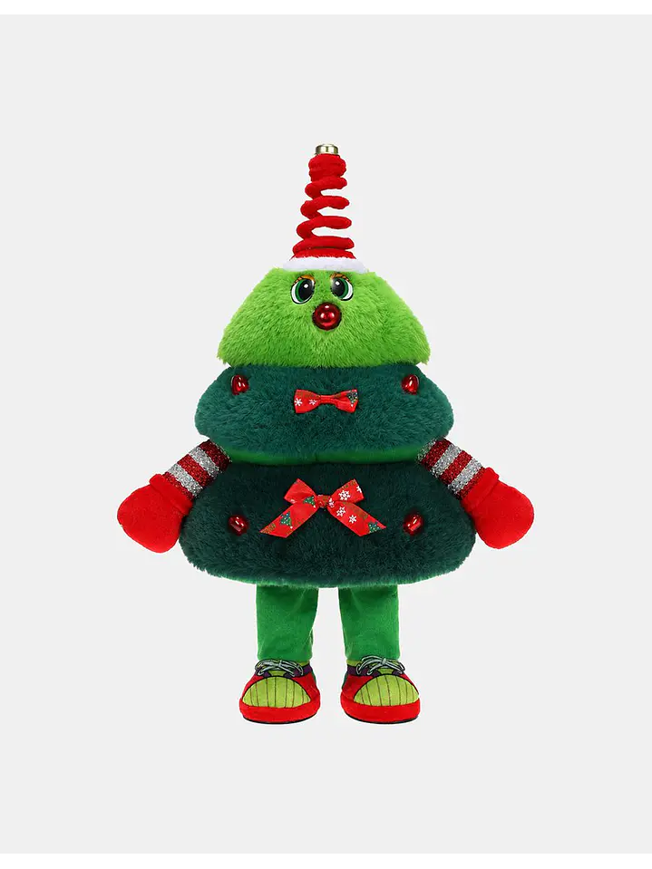 Electric Christmas Tree Plush With Light , Movement And Music | 3+