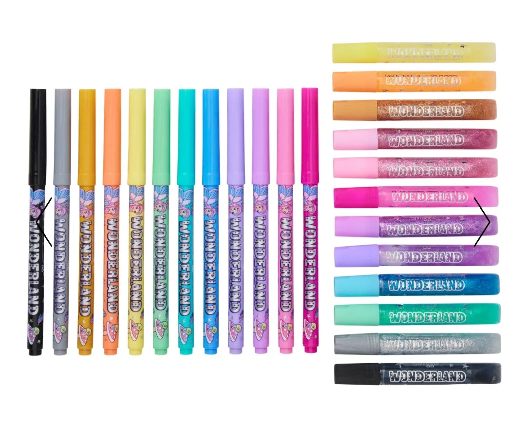 Smiggle Wonderland Colour And Sparkle Pack